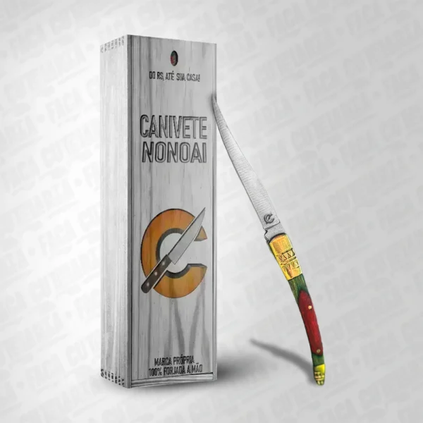 Canivete Nonoai Chaveiro - Aço Inox 420 Cutelaria + Garantia